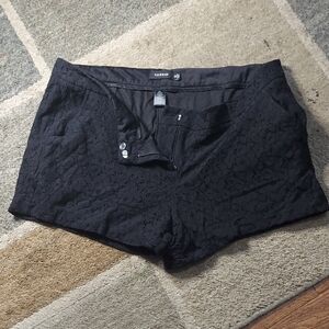 Torrid Black Women's Lace Shorts With Pockets